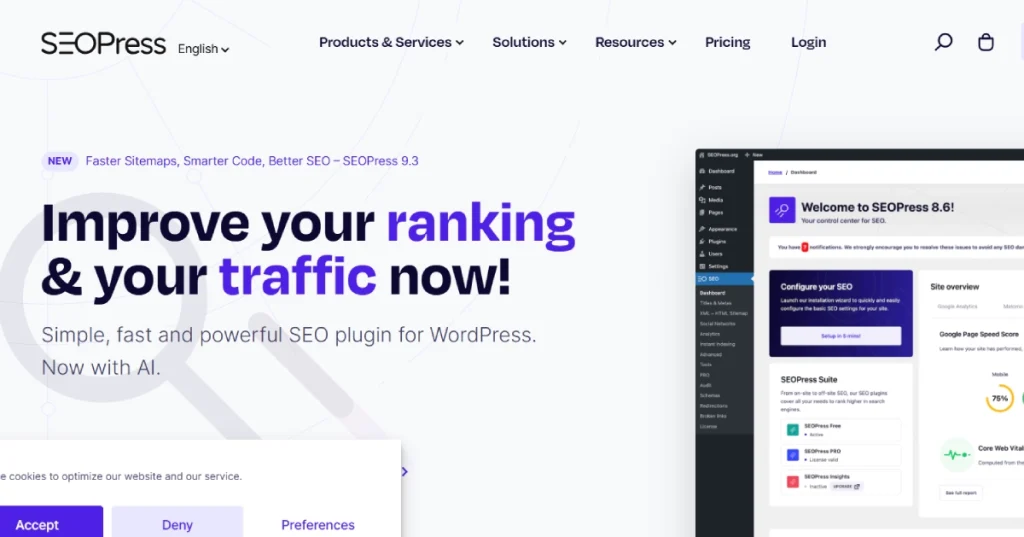 افزونه سئو وردپرس seopress